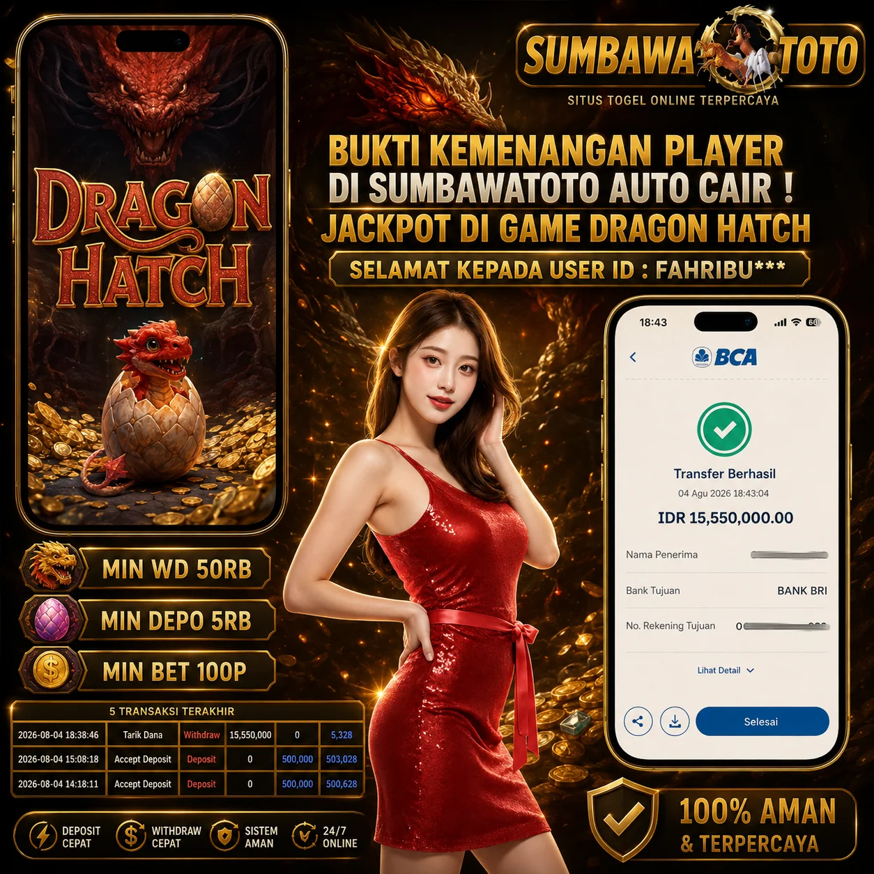 🔥SELAMAT JACKPOT DI Dragon Hatch - PG SOFT🔥